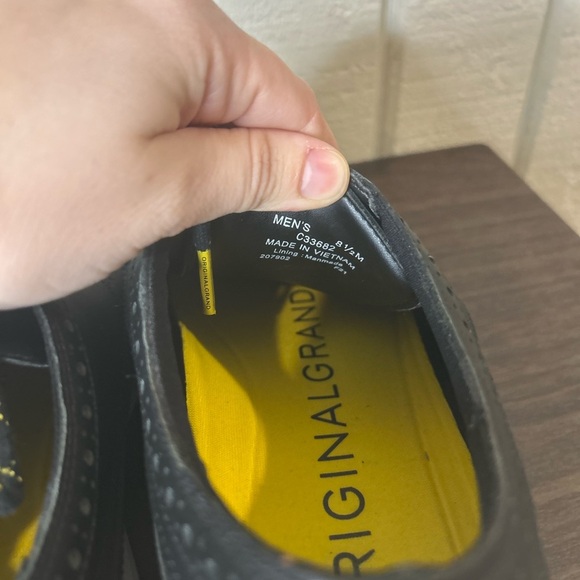 Cole Haan Original Grand Waterproof Spikeless Golf Shoes, size 8.5. - Picture 8 of 8